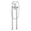 Crosswater - Belgravia Crosshead Floor Mounted Freestanding Bath Shower Mixer -LuxTaps Store BL422DC BL002FC P