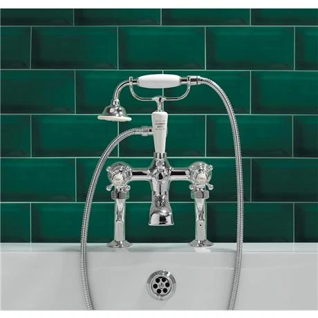 Crosswater - Belgravia Crosshead Bath Shower Mixer with Kit - BL422DC 4 Crosswater - Belgravia Crosshead Bath Shower Mixer with Kit - BL422DC - Image 2