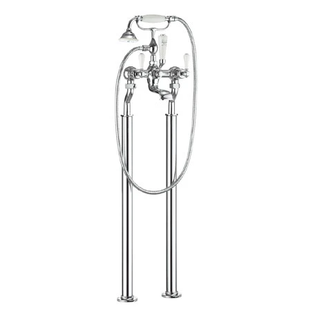 Crosswater - Belgravia Lever Floor Mounted Freestanding Bath Shower Mixer 3 Crosswater - Belgravia Lever Floor Mounted Freestanding Bath Shower Mixer