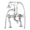Crosswater - Belgravia Crosshead Bath Shower Mixer with Kit - BL422DC -LuxTaps Store BL422DC P