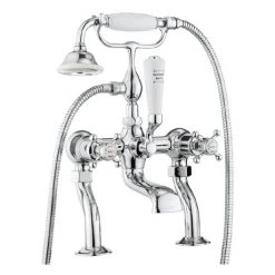 Crosswater - Belgravia Crosshead Bath Shower Mixer with Kit - BL422DC