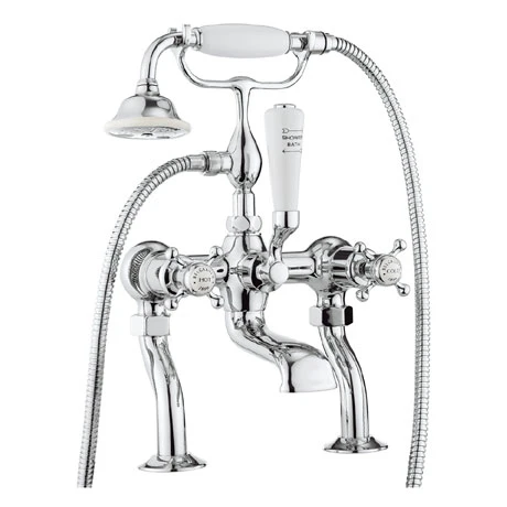 Crosswater - Belgravia Crosshead Bath Shower Mixer with Kit - BL422DC 3 Crosswater - Belgravia Crosshead Bath Shower Mixer with Kit - BL422DC