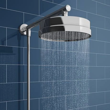 Bosa Modern Bath Shower Mixer incl. Overhead Rainfall Shower Head 4 Bosa Modern Bath Shower Mixer incl. Overhead Rainfall Shower Head - Image 2
