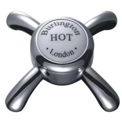 Burlington Anglesey Regent - Wall Mounted Bath/Shower Mixer - ANR17 -LuxTaps Store BUR ANGLESEY TAPHEAD9 375