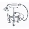 Silverdale Berkeley Bath Shower Mixer Taps Chrome -LuxTaps Store BYTBTBSMCHR m