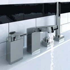 Bristan Alp 4 Hole Bath Shower Mixer 9 Bristan Alp 4 Hole Bath Shower Mixer -LuxTaps Store Bristan Alp 4 Hole Bath Shower Mixer detail4 460