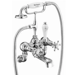 Burlington - Birkenhead Wall Mounted Bath/Shower Mixer - BI17 7 Burlington - Birkenhead Wall Mounted Bath/Shower Mixer - BI17 -LuxTaps Store Burlington Birkenhead Wall Mounted Bath Shower Mixer BI17 d1 460