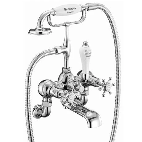 Burlington - Birkenhead Wall Mounted Bath/Shower Mixer - BI17 5 Burlington - Birkenhead Wall Mounted Bath/Shower Mixer - BI17 - Image 3