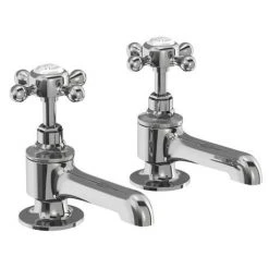 Burlington - Stafford Bath Pillar Taps - STA13