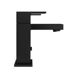 Arezzo Square Matt Black Bath Filler Tap 10 Arezzo Square Matt Black Bath Filler Tap -LuxTaps Store CAS10BLK n d1 460