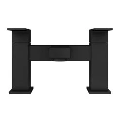 Arezzo Square Matt Black Bath Filler Tap 11 Arezzo Square Matt Black Bath Filler Tap -LuxTaps Store CAS10BLK n d2 460