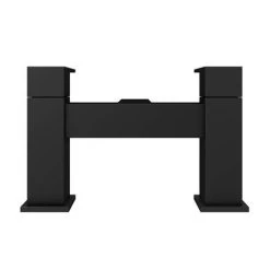 Arezzo Square Matt Black Bath Filler Tap 12 Arezzo Square Matt Black Bath Filler Tap -LuxTaps Store CAS10BLK n d3 460