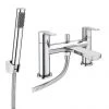 Brooklyn Modern Chrome Bath Shower Mixer Tap inc. Shower Kit - CPT7181 2 Brooklyn Modern Chrome Bath Shower Mixer Tap inc. Shower Kit - CPT7181 -LuxTaps Store CPT7181 p1