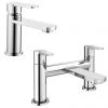 Brooklyn Modern Chrome Bathroom Taps Package 2 Brooklyn Modern Chrome Bathroom Taps Package -LuxTaps Store CPT8 p