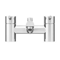 Cruze Contemporary Bath Shower Mixer with Shower Kit - Chrome 9 Cruze Contemporary Bath Shower Mixer with Shower Kit - Chrome -LuxTaps Store CRU004 D5 460