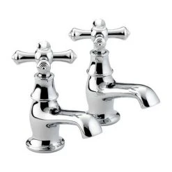 Bristan - Colonial Bath Taps - Chrome Plated - K-3/4-C