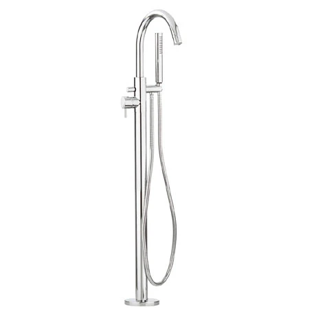 Crosswater - Design Floor Mounted Freestanding Bath Shower Mixer - DE416FC 3 Crosswater - Design Floor Mounted Freestanding Bath Shower Mixer - DE416FC
