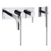 Crosswater - Design Wall Mounted 3 Hole Bath Shower Mixer - DE431WC 1 Crosswater - Design Wall Mounted 3 Hole Bath Shower Mixer - DE431WC -LuxTaps Store DE431WC P