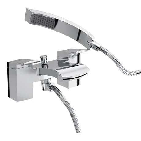 Bristan Descent Bath Shower Mixer with Kit 3 Bristan Descent Bath Shower Mixer with Kit