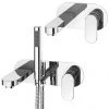 Elite Wall Mounted Tap Package (Bath + Basin Tap) -LuxTaps Store ELIPK p