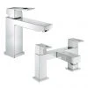 Grohe Eurocube Tap Package (Bath + Basin Tap) -LuxTaps Store EUCBTPK P