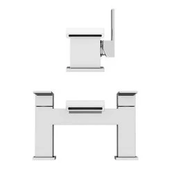 Glacier Modern Tap Package (Bath + Basin Tap) -LuxTaps Store GLA PK n d1 460