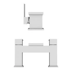 Glacier Modern Tap Package (Bath + Basin Tap) -LuxTaps Store GLA PK n d3 460