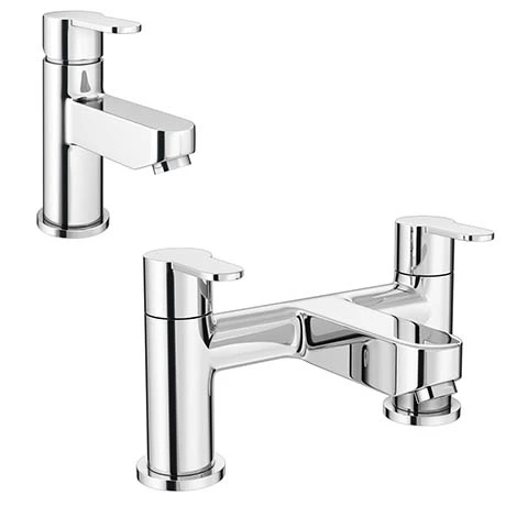 Gio Modern Tap Package (Bath + Basin Tap) 3 Gio Modern Tap Package (Bath + Basin Tap)