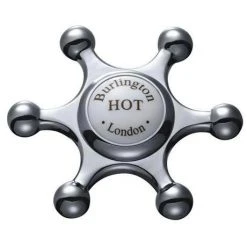 Burlington Birkenhead Angled Bath Shower Mixer with Shower Hook - H228-BI -LuxTaps Store H228 BI d 375