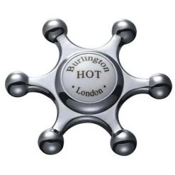 Burlington Birkenhead Angled Wall Mounted Bath Shower Mixer with Shower Hook - H335-BI -LuxTaps Store H335 BI d 375