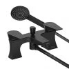 Bristan Hourglass Black Bath Shower Mixer 2 Bristan Hourglass Black Bath Shower Mixer -LuxTaps Store HOU BSM BLK P