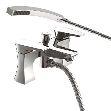 Bristan - Hourglass Contemporary Bath Shower Mixer - Chrome - HOU-BSM-C 3 Bristan - Hourglass Contemporary Bath Shower Mixer - Chrome - HOU-BSM-C