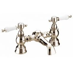 Heritage - Glastonbury Bath Filler - Vintage Gold - TGRG07