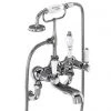 Burlington Kensington - Chrome Wall Mounted Bath/Shower Mixer - KE17 1 Burlington Kensington - Chrome Wall Mounted Bath/Shower Mixer - KE17 -LuxTaps Store KE17 p