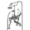 Burlington Kensington - Angled Deck Mounted Bath/Shower Mixer - KE19 2 Burlington Kensington - Angled Deck Mounted Bath/Shower Mixer - KE19 -LuxTaps Store KE19 p