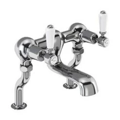 Burlington Kensington - Chrome Deck Mounted Bath Filler - KE23