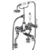 Burlington Kensington Regent - Chrome Deck Mounted Bath/Shower Mixer - KER15 2 Burlington Kensington Regent - Chrome Deck Mounted Bath/Shower Mixer - KER15 -LuxTaps Store KER15 P