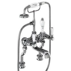 Burlington Kensington Regent - Chrome Deck Mounted Bath/Shower Mixer - KER15