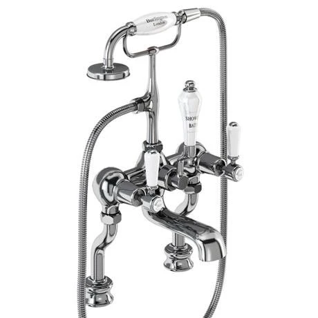 Burlington Kensington Regent - Chrome Deck Mounted Bath/Shower Mixer - KER15 3 Burlington Kensington Regent - Chrome Deck Mounted Bath/Shower Mixer - KER15