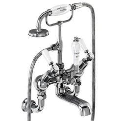 Burlington Kensington Regent - Angled Wall Mounted Bath/Shower Mixer - KER21