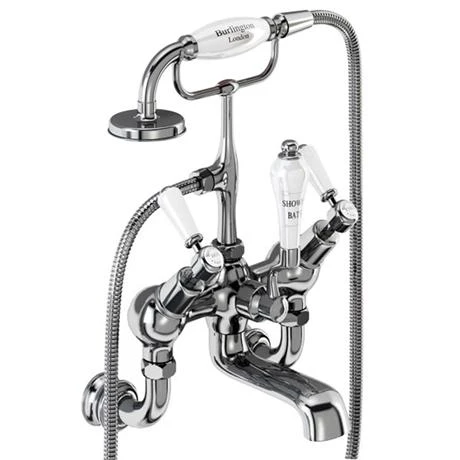 Burlington Kensington Regent - Angled Wall Mounted Bath/Shower Mixer - KER21 3 Burlington Kensington Regent - Angled Wall Mounted Bath/Shower Mixer - KER21