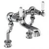 Burlington Kensington Regent - Chrome Deck Mounted Bath Filler - KER23