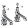 Burlington Kensington Regent - Chrome Bath Taps - KER3