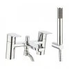 Crosswater Zero 6 Bath Shower Mixer with Kit - ZR06_422DC -LuxTaps Store KH06 422DC P