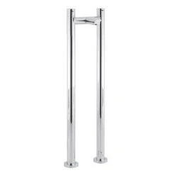 Crosswater - Kai Lever Floor Mounted Freestanding Bath Filler - KL322DC-AA002FC