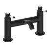 Lancaster Traditional Matt Black Lever Bath Filler Tap 1 Lancaster Traditional Matt Black Lever Bath Filler Tap -LuxTaps Store LMB3BF l 670