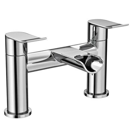 Luna Waterfall Bath Filler - Chrome 3 Luna Waterfall Bath Filler - Chrome