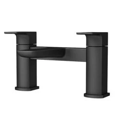 Mileto Matt Black Bath Filler Tap 11 Mileto Matt Black Bath Filler Tap -LuxTaps Store M03BLK d4 460