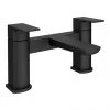 Mileto Matt Black Bath Filler Tap -LuxTaps Store M03BLK prod