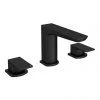 Mileto Matt Black Deck Mounted (3TH) Bath Filler Tap 1 Mileto Matt Black Deck Mounted (3TH) Bath Filler Tap -LuxTaps Store M15BLK p1